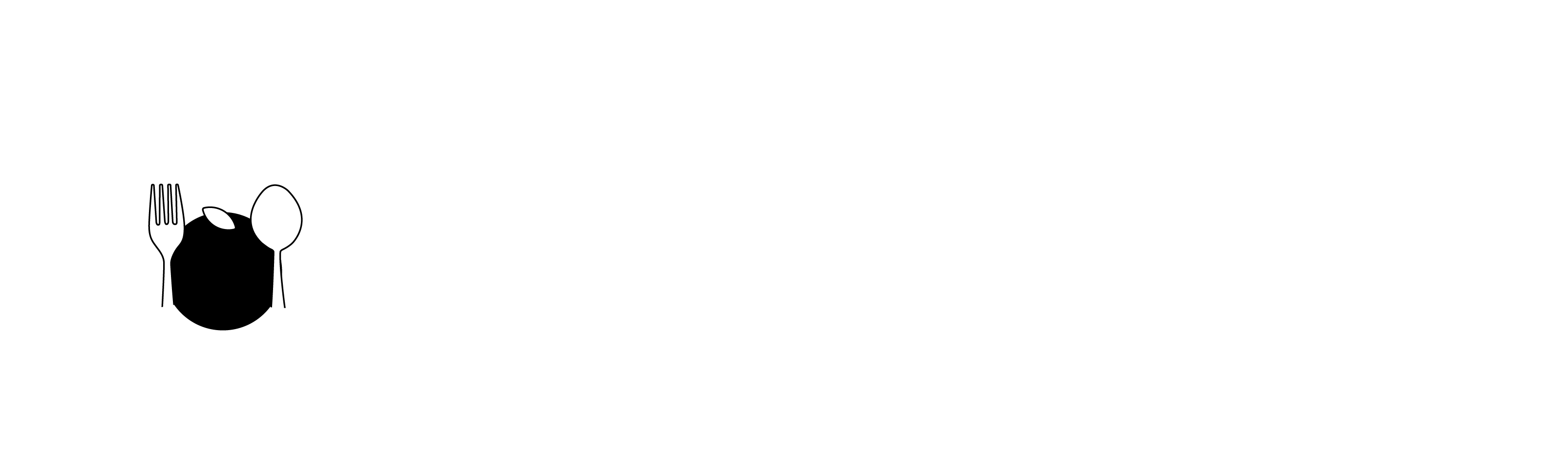 Cloud Food Bank White Logo